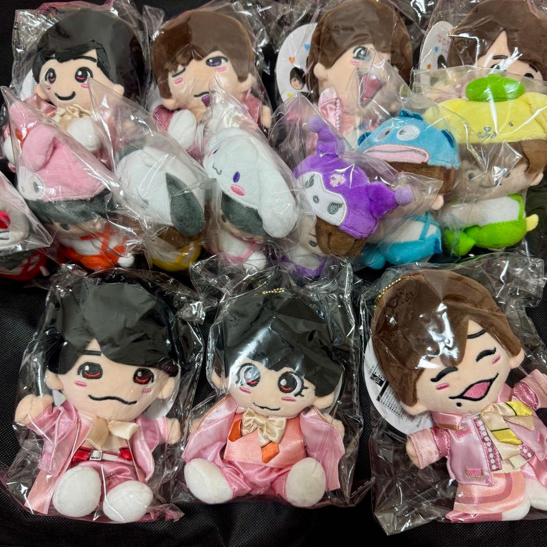 なにわ男子　ちびぬい　クリップマスコット サンリオ 初心LOVE