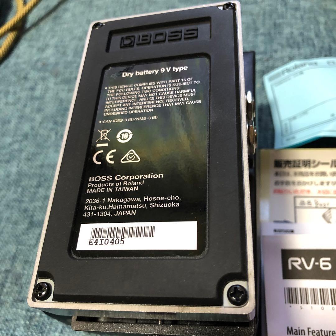 【美品】BOSS RV-6 リバーブエフェクター