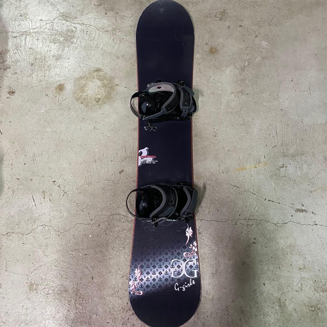 スノーボード　キャリーケース付　初心者　女性用　142cm