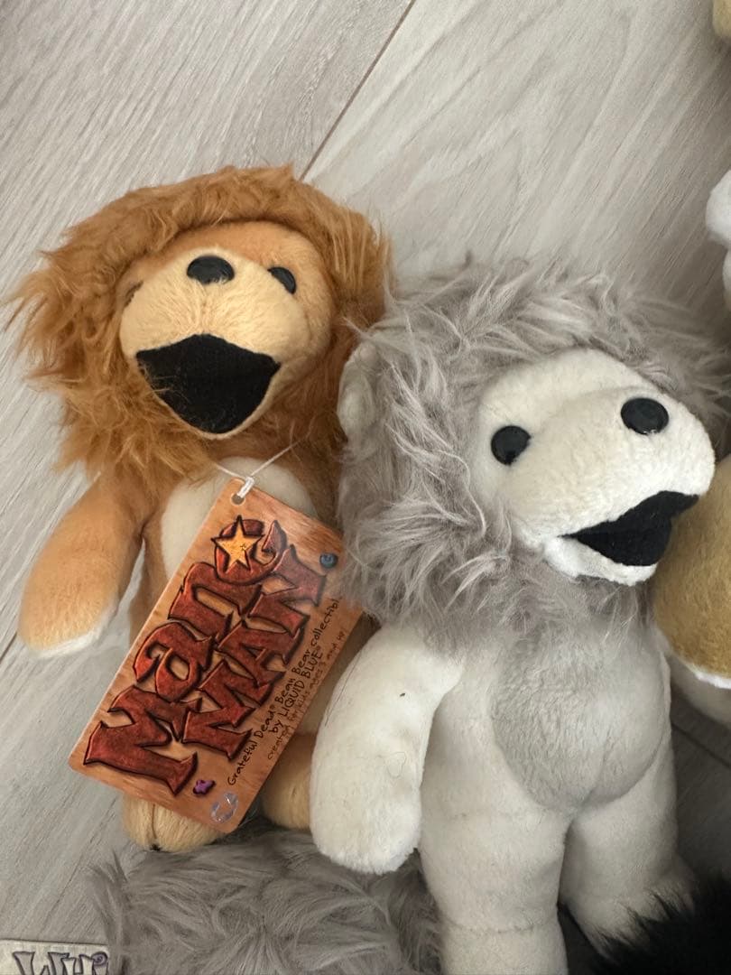 グレイトフルデッドベア7体うさぎライオン　ムチャチャあちゃちゅむkeikiii