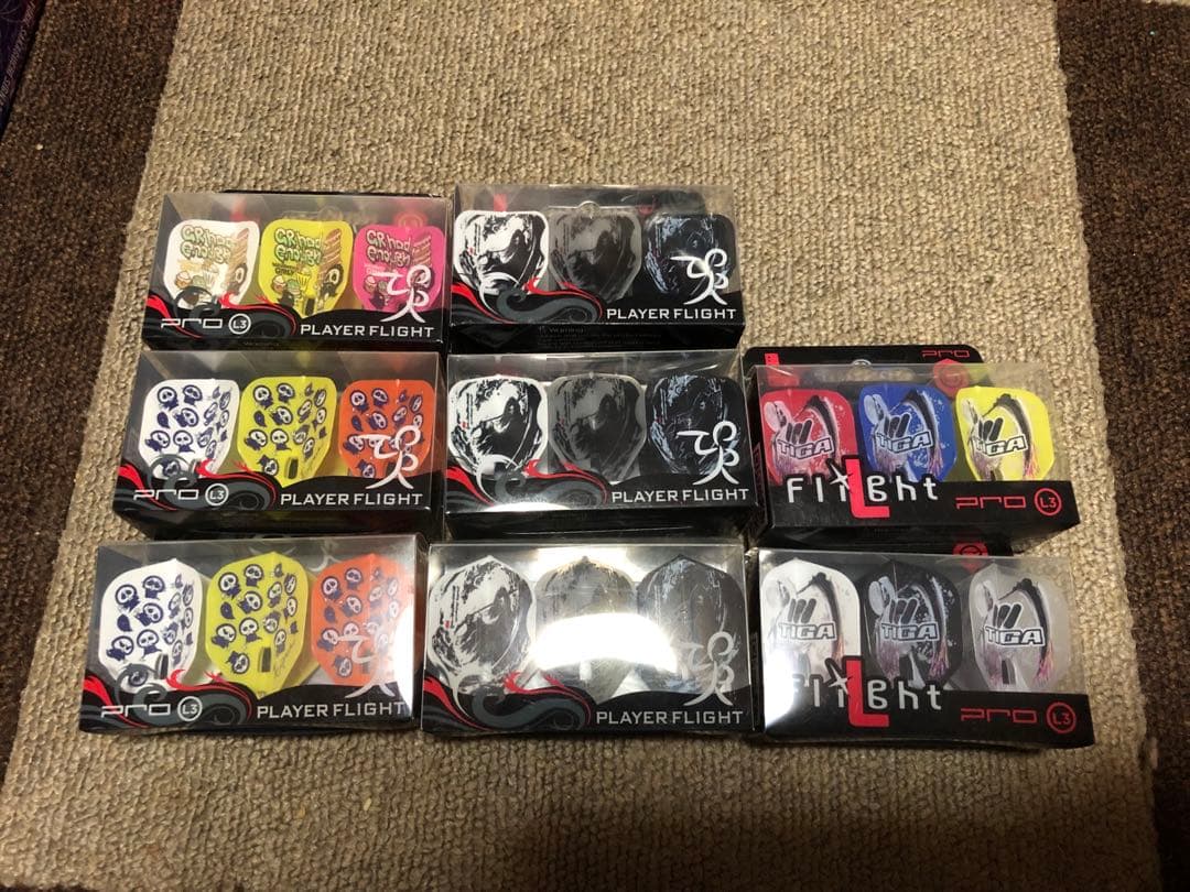 坂口優希恵選手　エンプレチュV 3種　限定カラーSHADE 限定フライト