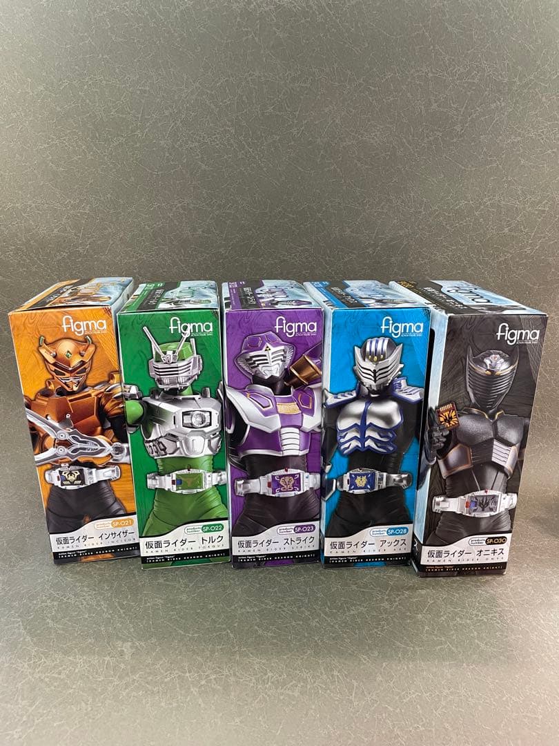 【未開封】仮面ライダー龍騎DXドラグバイザー + figma/ストライク他5体