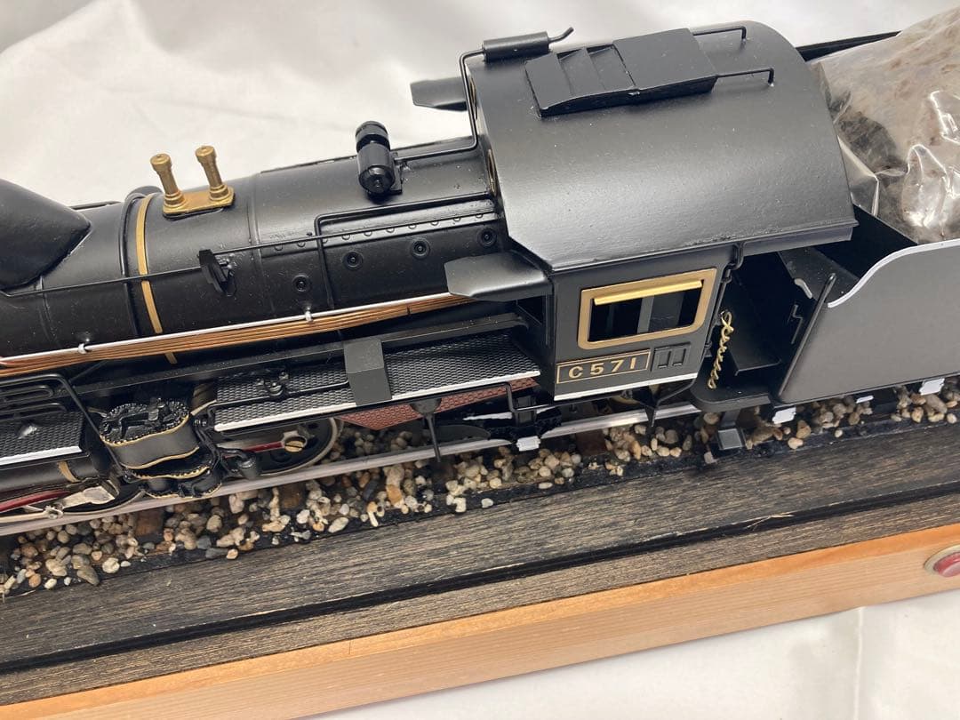 鉄道模型 C571 1/30 駆動式 全長約77cm 天皇陛下車輌