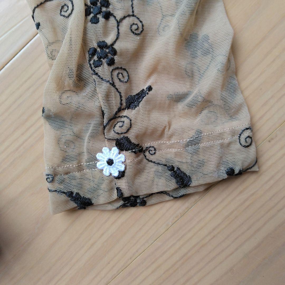 新品　デラロミラノ　レオタード　XL　ブラック×ベージュ