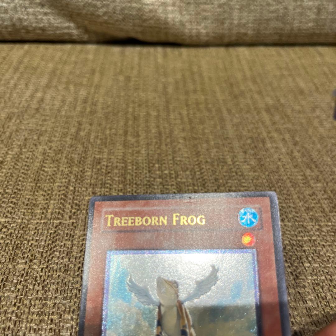 め*認様 遊戯王 TREEBORN FROG 黄泉ガエル1st レリーフ アルテ