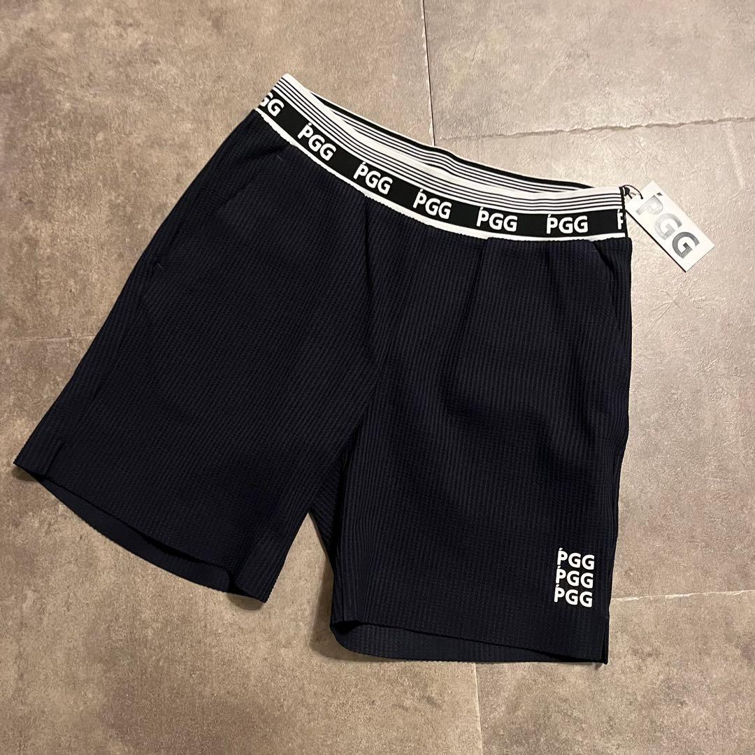 新品 パーリーゲイツ PGG ワッフル ショートパンツ ハーフパンツ