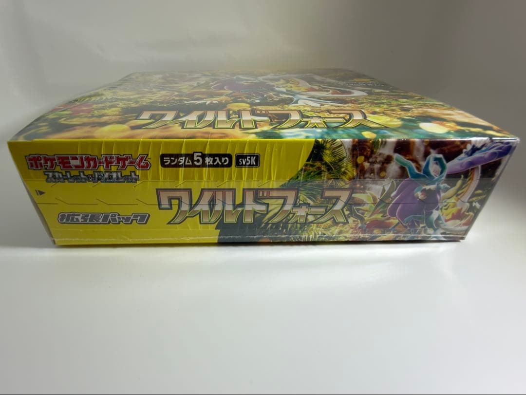 【新品未開封】ポケモンカード　ワイルドフォース 1BOX シュリンク付き