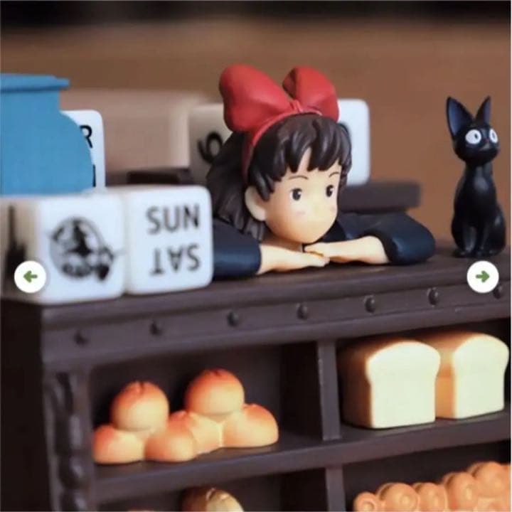 【希少】魔女の宅急便  万年カレンダー 『昼下がりのお店番』