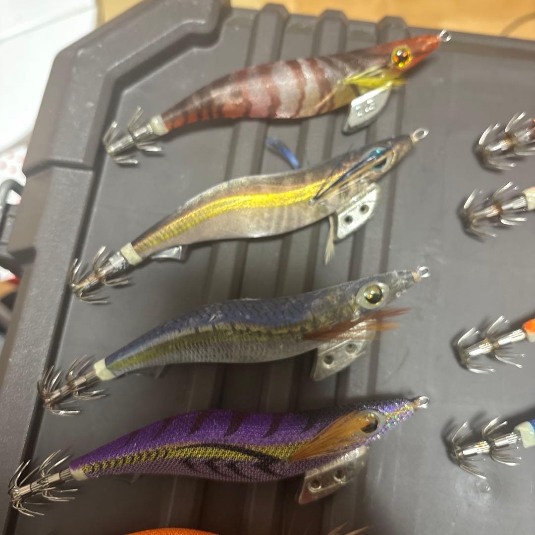 エギ王 フラッシュブースト等 3.5号 16個セット ケース付き