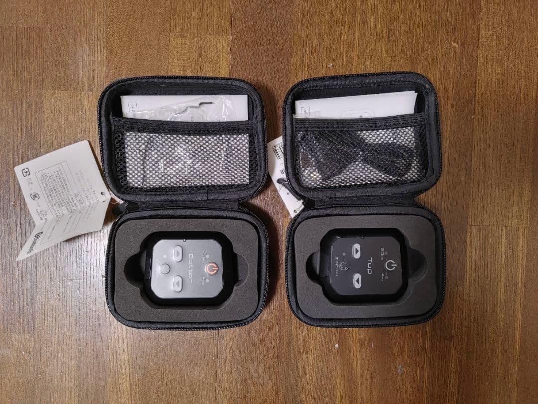 ☆超美品☆　SIXPAD EMS トレーニングウェア ブラック