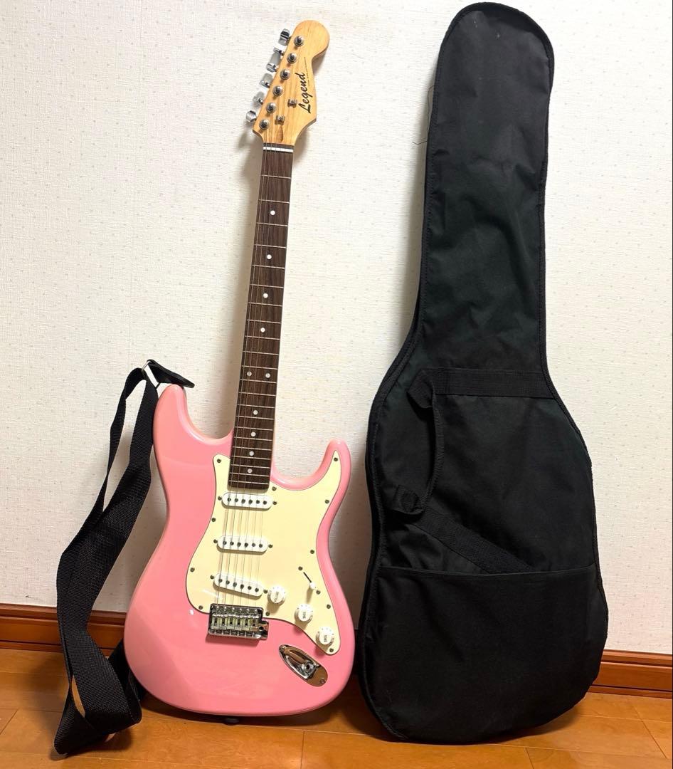 Legend エレキギター ストラップ&ソフトケース付き