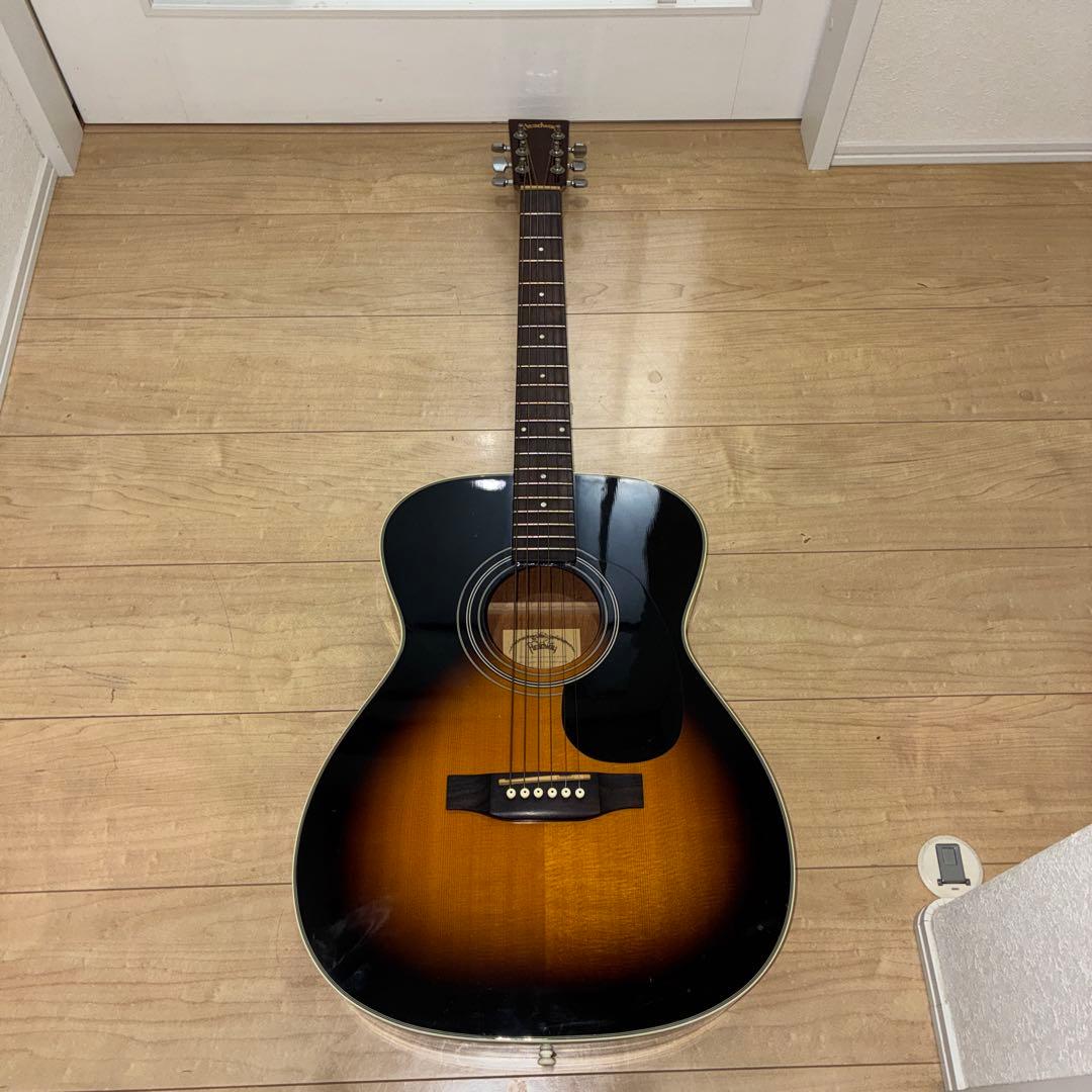 美品　HCF-18 ヘッドウェイ　アコースティックギター　サンバースト