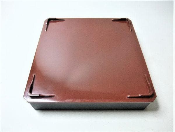 平安 象彦 五段焼物重 古漆刷毛目塗 天然木 本漆器 時代物 骨董