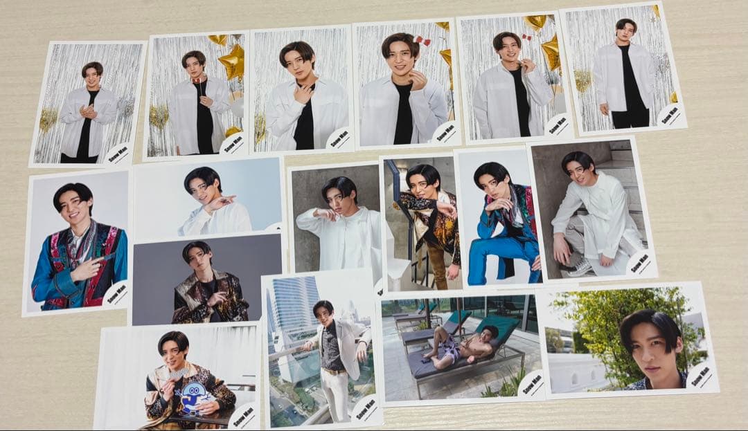 《Jr〜デンホリ個人のみ抜けなし》Man 目黒蓮 公式写真 330枚