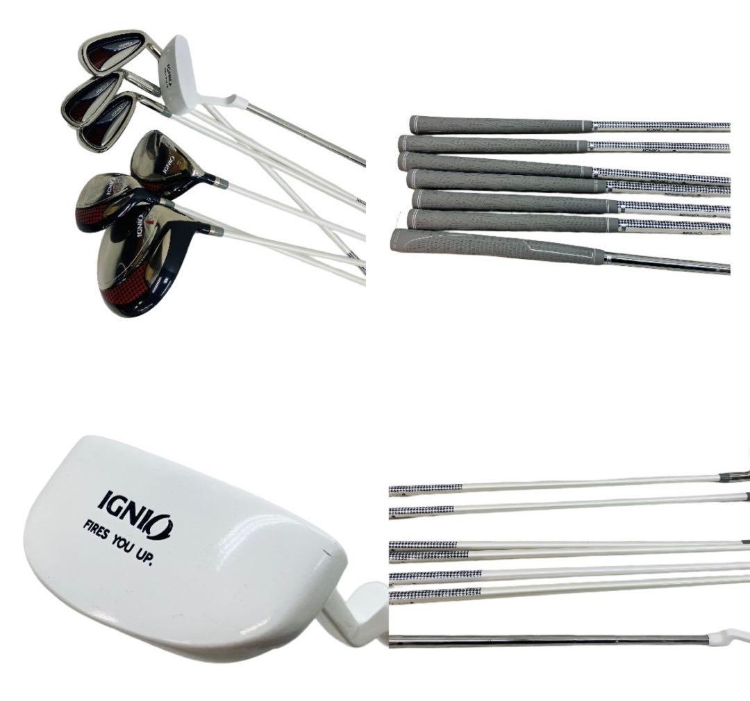 超美品！レディース！IGNIO NV2X3P EC 女性用ゴルフセット7本Ｌ