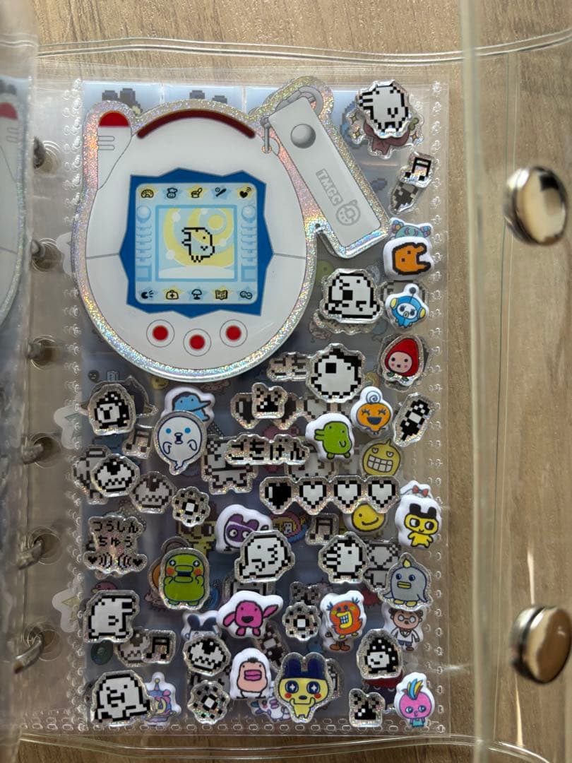 シール帳　完成品　たまごっち　ボンボンドロップシール