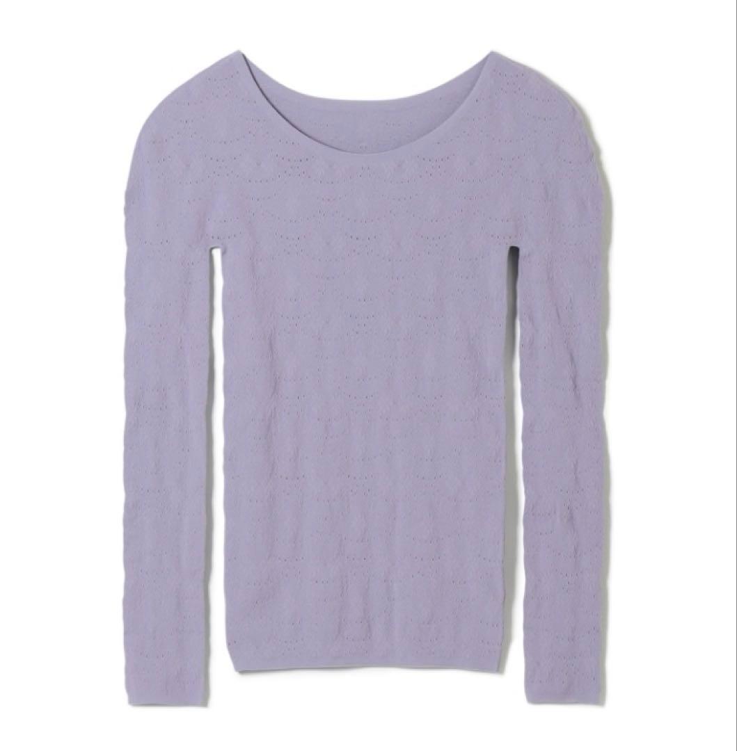 トップス　ウォーマー　チャコット　ノーソーイングニット　長袖　新品