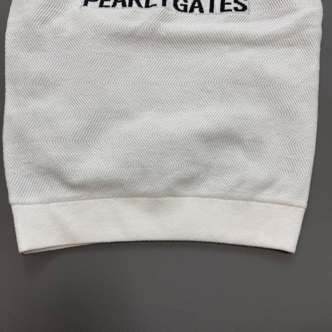 新品未使用✨パーリーゲイツ ツインニット 裏地付きベスト 白 M