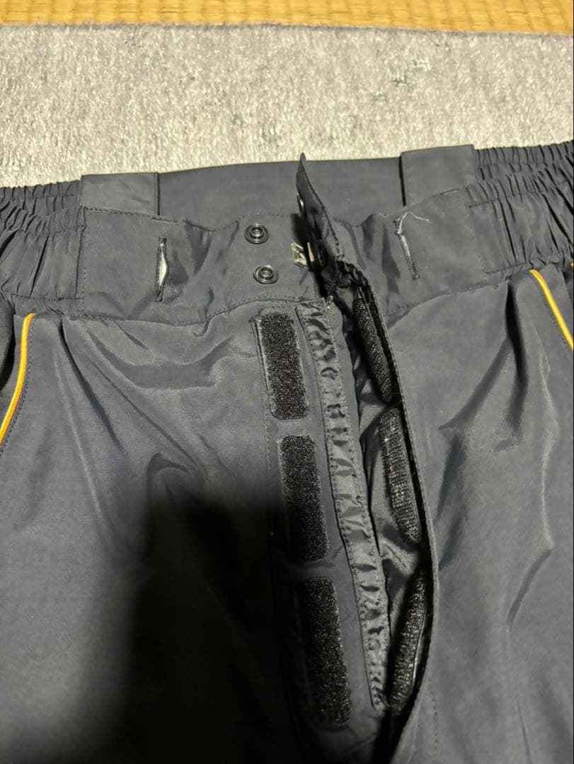 がまかつ ゴアテックス レインスーツ GM-3603 ブラック×ゴールドLサイズ