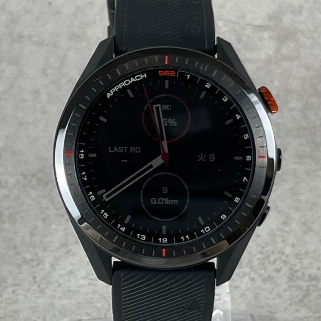 美品 箱 付属品付✨GARMIN Approach S62 ゴルフGPSウォッチ