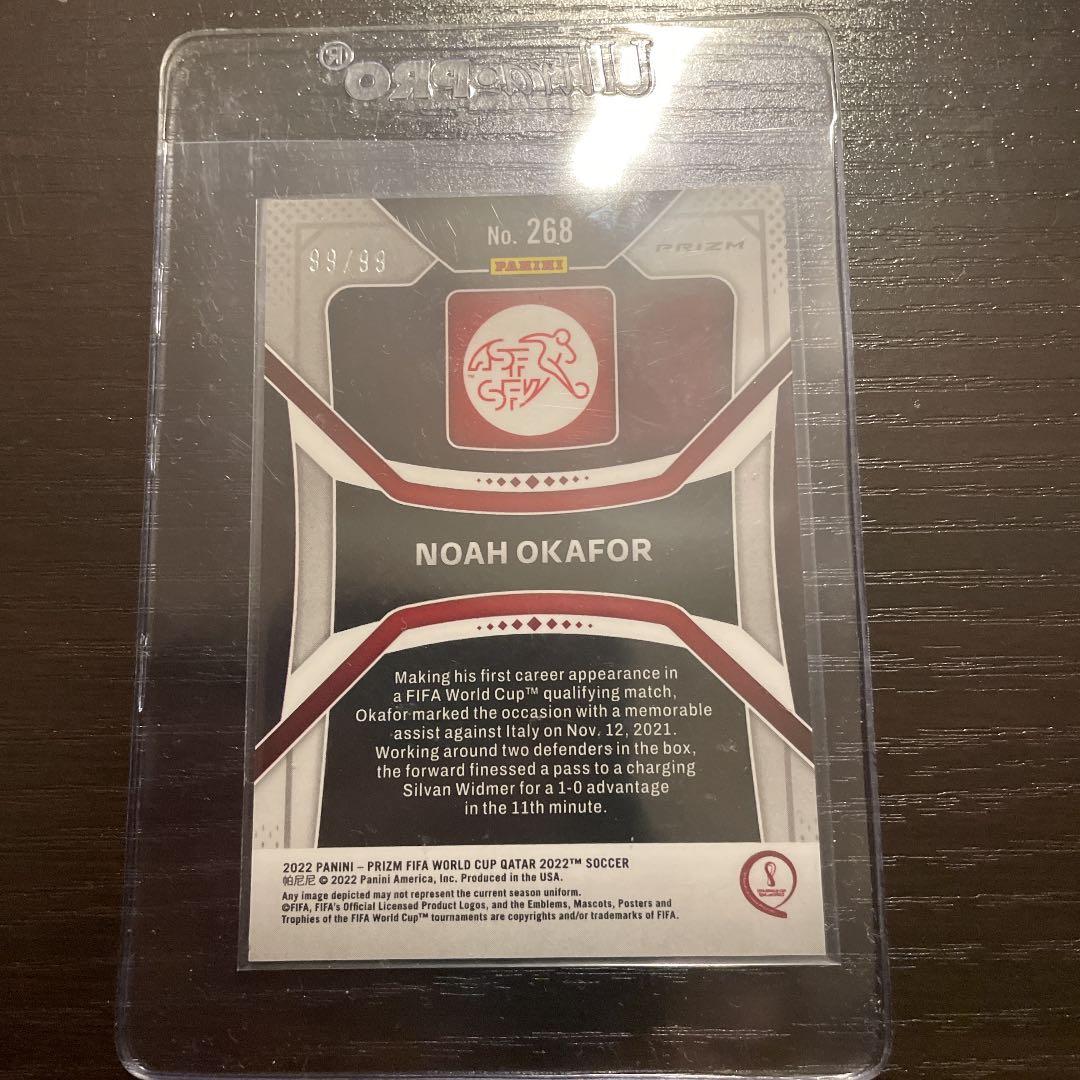 okafor panini prizm Qatar RC 99シリ　ラストNo