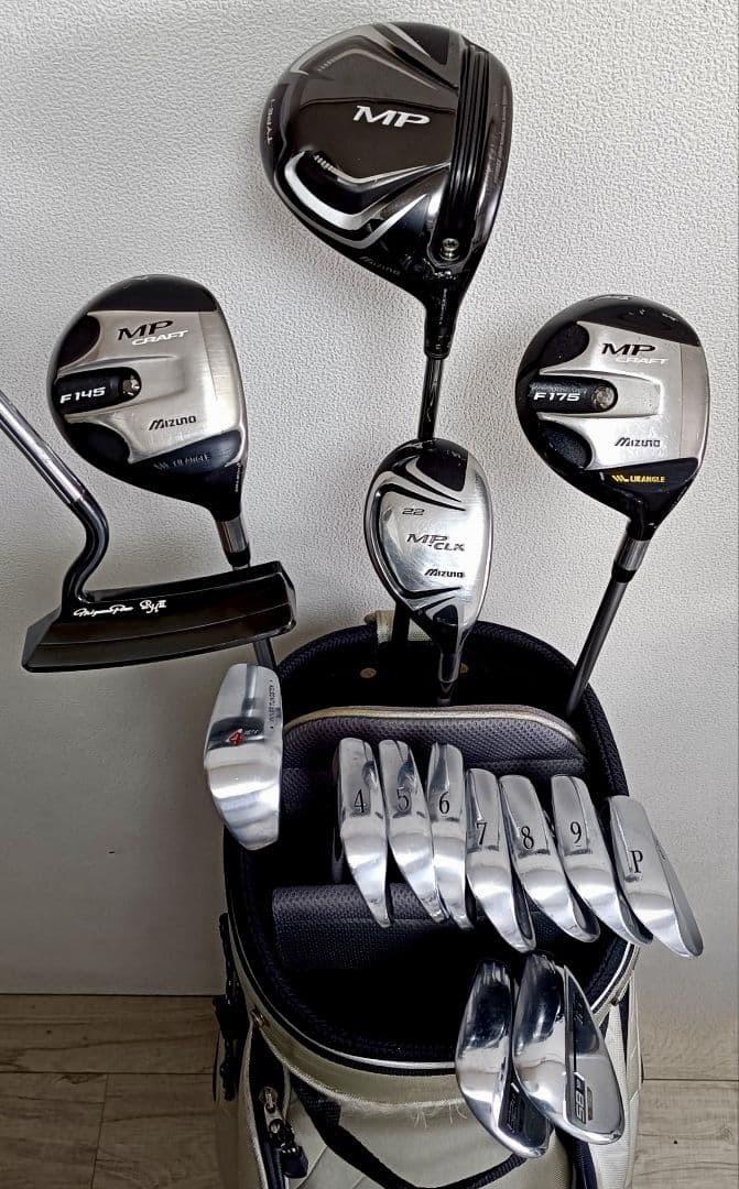 ミズノ MPコンボ(60＆32) T22 MizunoPro-RHⅡ等15本