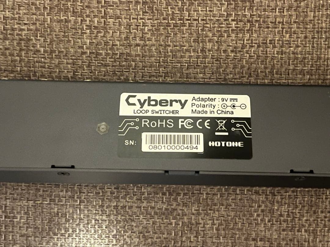 HOTONE / Cybery EC-10 ループ・スイッチャー MIDI