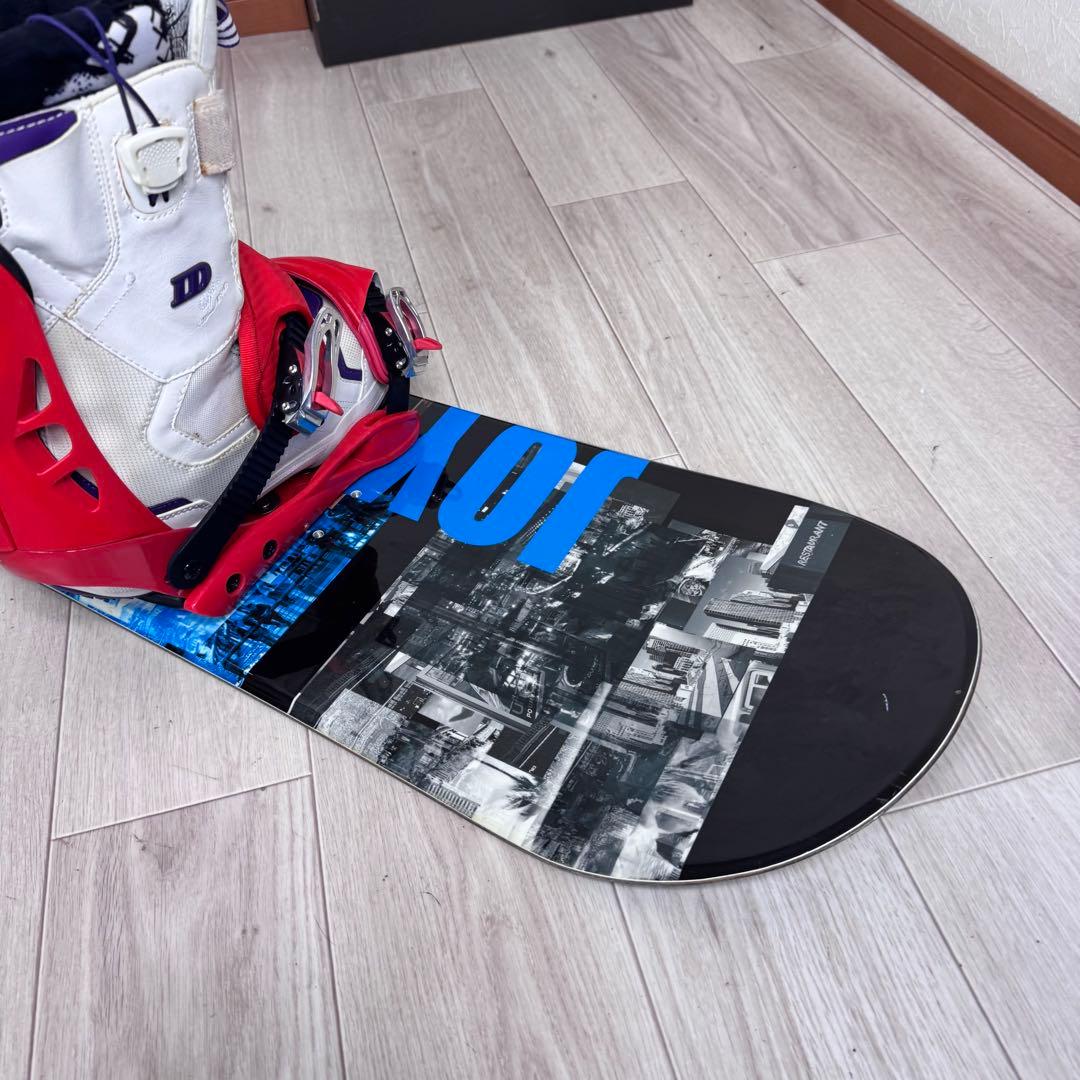 スノーボード145cm４点セット ディーラックス24.5cm