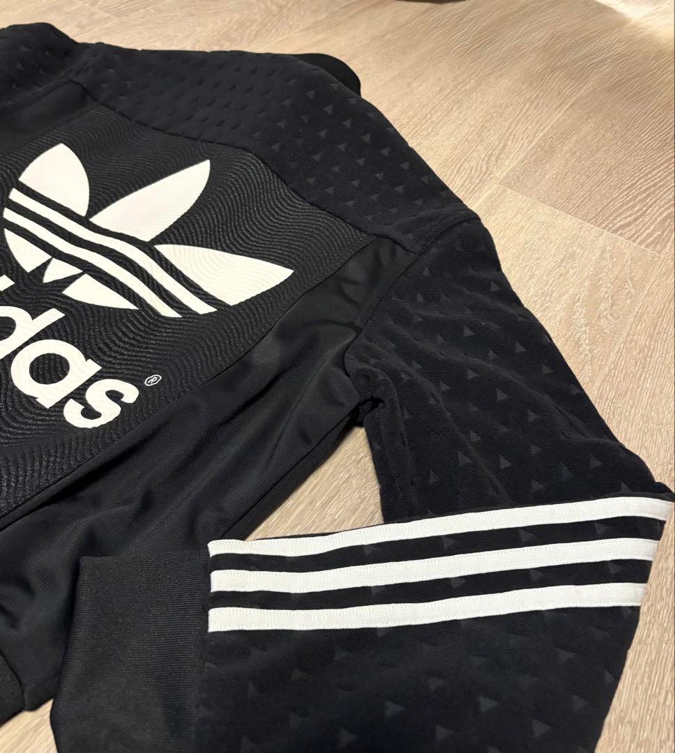 adidas アディダス ジャケット ブラック ジャージ 超美品 ユニセックス