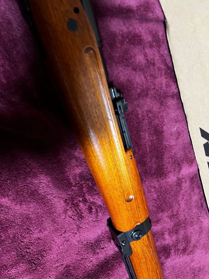 那*須様 タナカ　九九式短小銃　ガスガン　鬼胡桃銃床　ボルトアクション　ライフル