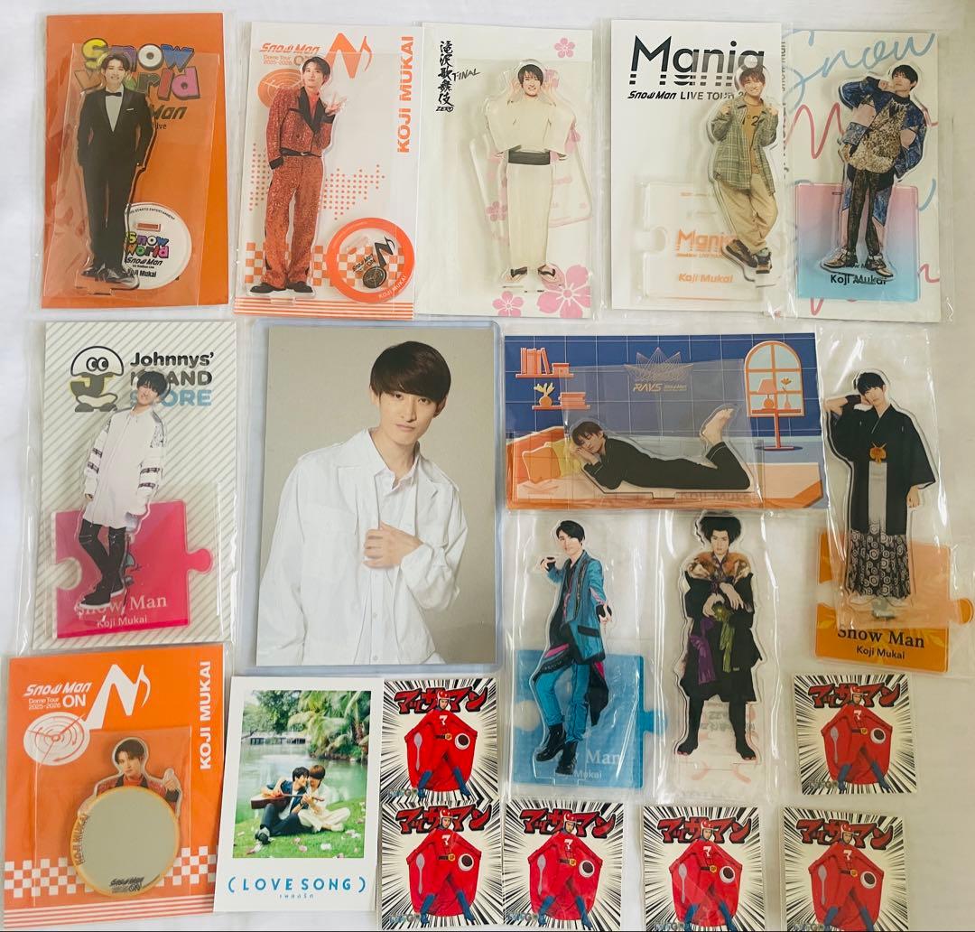  Man 向井康二 アクリルスタンド アクスタセット