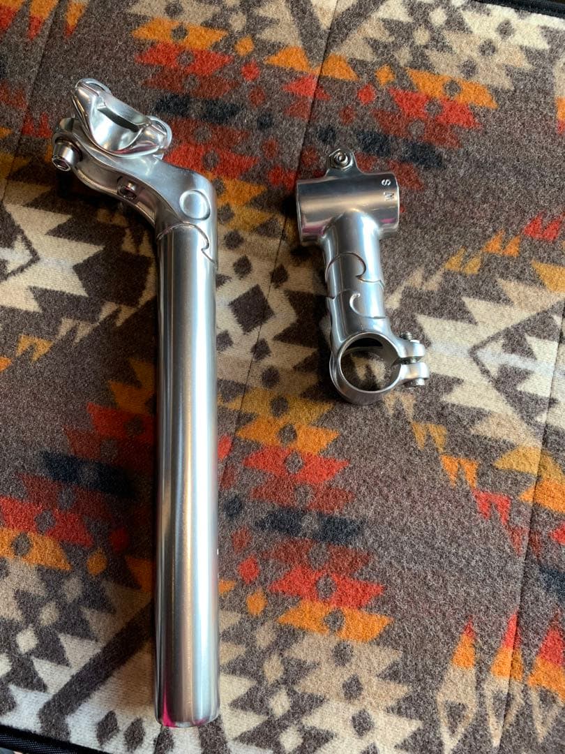 パーツ RIVENDELL lugged seatpost & stem nitto