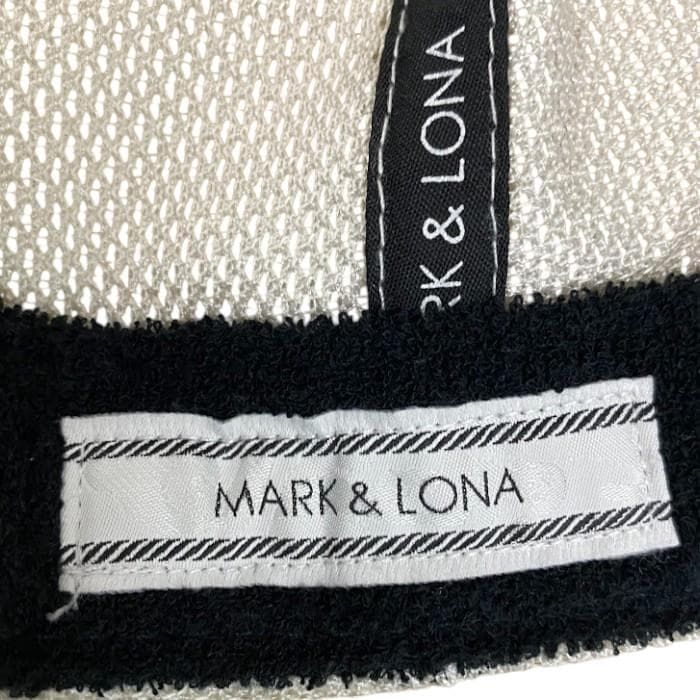 超美品 マーク＆ロナ スカル刺繍 迷彩 メッシュ キャップ 帽子 ゴルフ