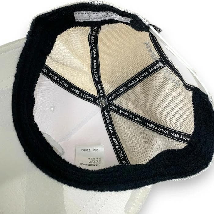 超美品 マーク＆ロナ スカル刺繍 迷彩 メッシュ キャップ 帽子 ゴルフ