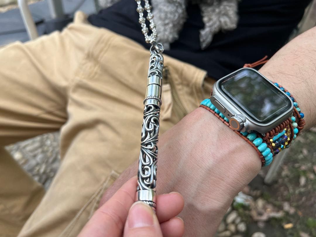 ★SZB　シルバーペン　シルバーペンダントとしても使える存在感抜群ペン　刻印有り