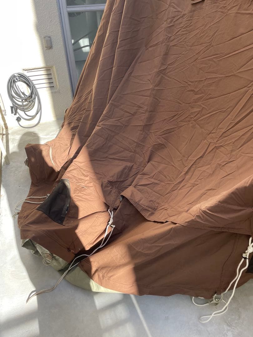 ニュートラルアウトドアブラウンキャンプテントTC テント 4.0 NT-TE21