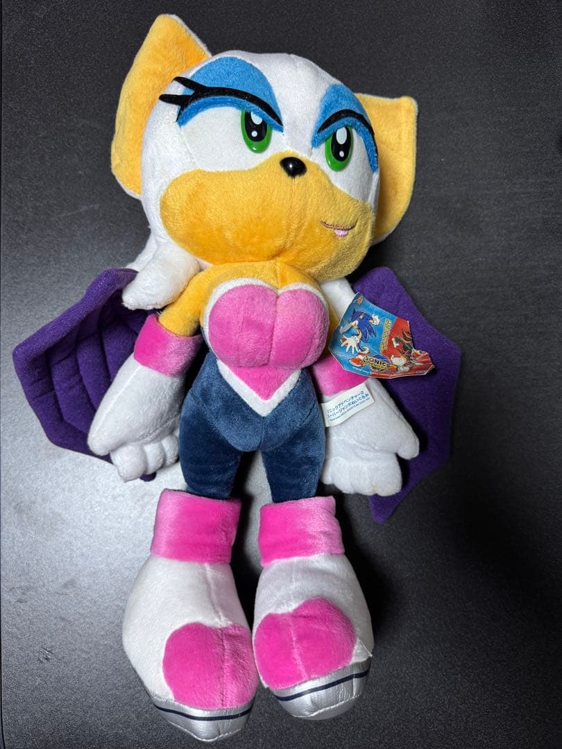 ソニックアドベンチャー2 スーパージャンボぬいぐるみ ルージュ・ザ・バット