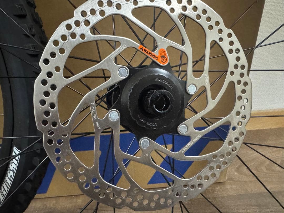 完成車外し　MTB 29インチ 前後ホイールセット