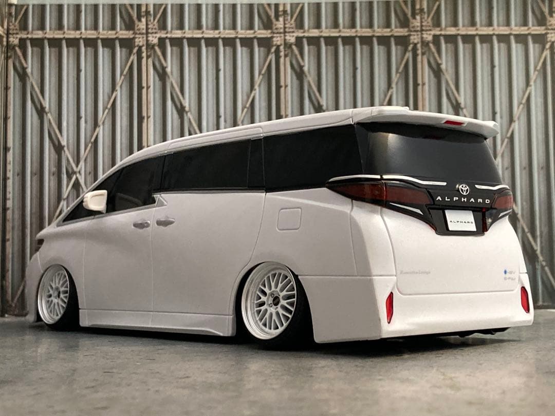 1/24 新型アルファード・パール（カスタム品）