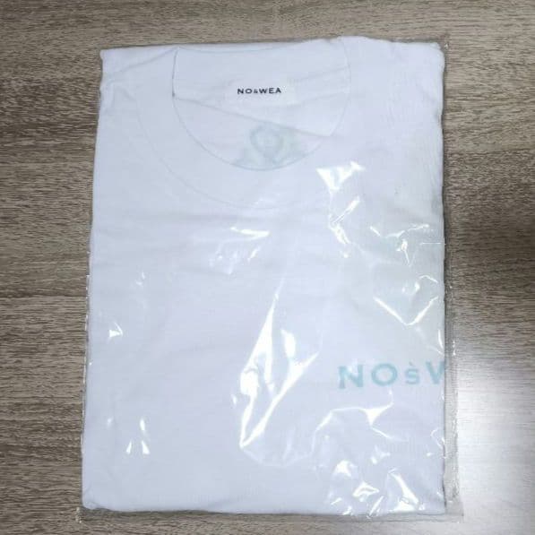 値下げ中《未開封品》NOsWEA Natural Lag Tシャツ 白