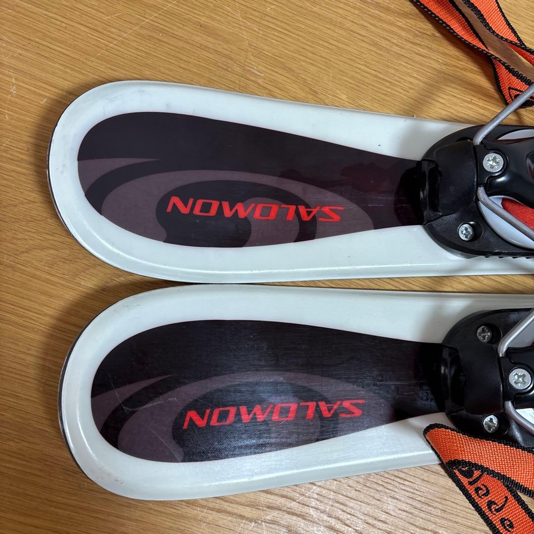 男の子　ジュニアスキーセット　SALOMON 16-17.5cmブーツ付