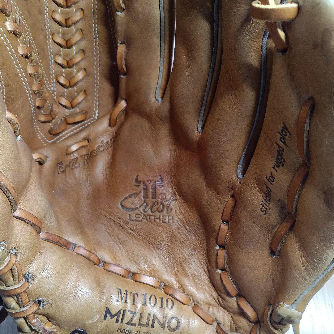 【ビンテージ】MIZUNO 硬式グラブ 赤カップ