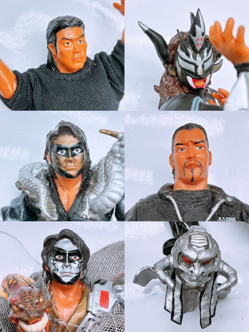 新日本プロレス フィギュア8体まとめ売り★獣神サンダー・ライガー 長州力