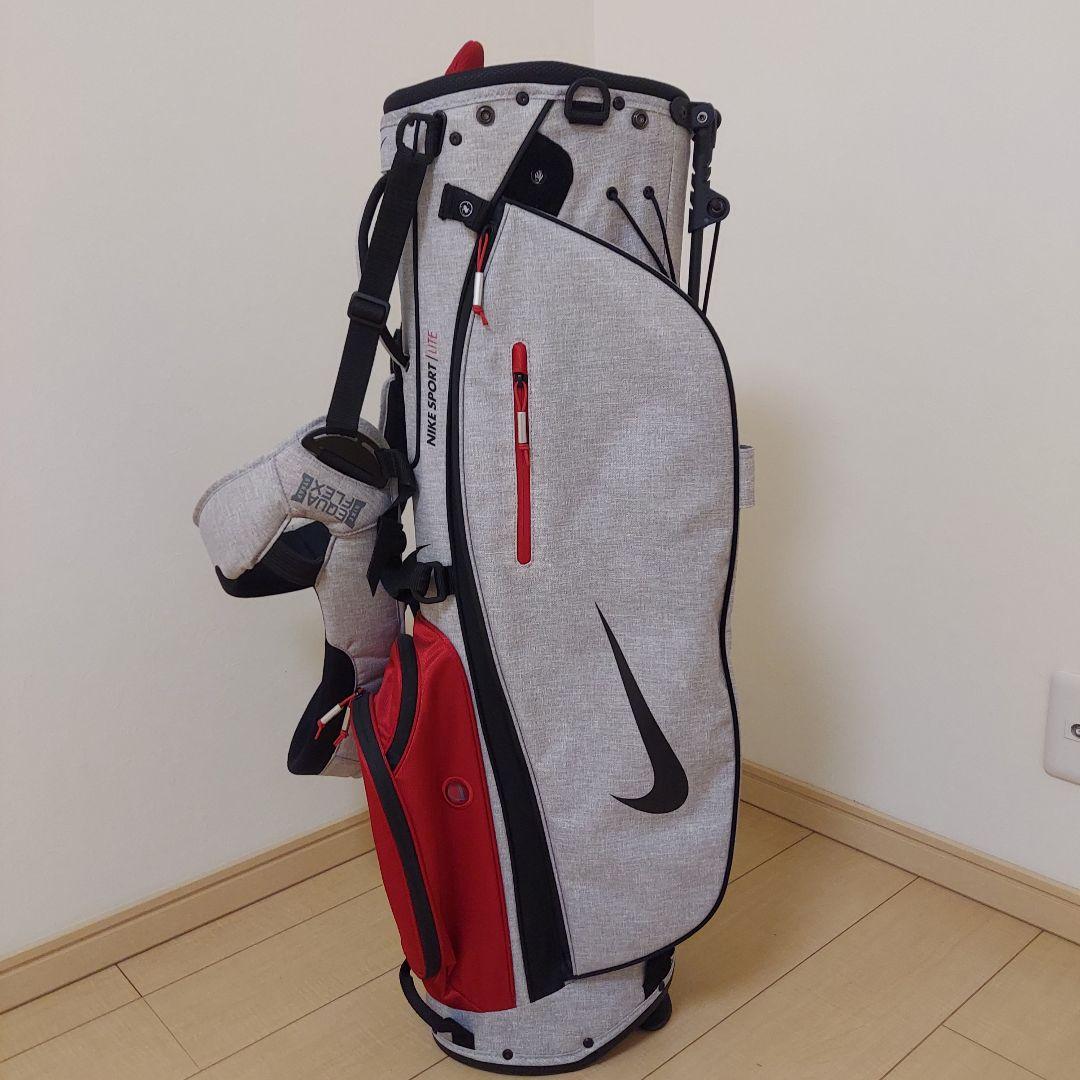 NIKE ナイキ キャディバック 軽量 スタンド ライトグレー ★未使用品