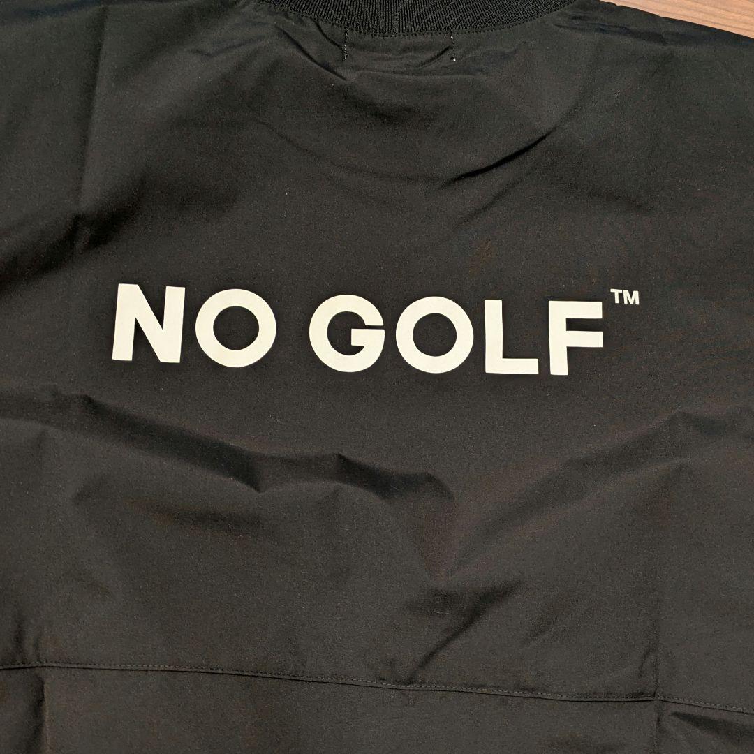 clubhaus NO GOLF ナイロンクルーネック ピステ Lサイズ