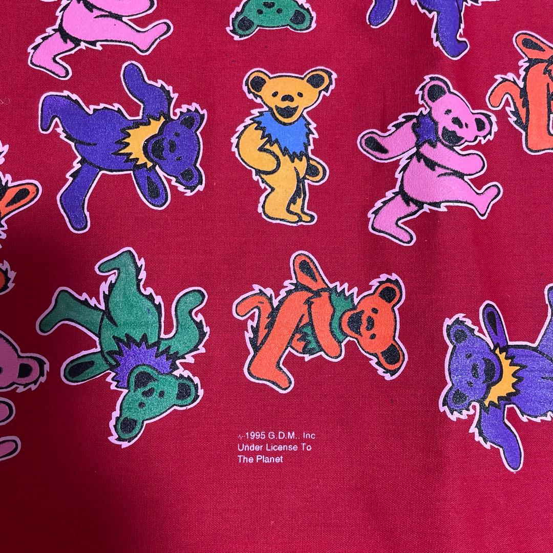 新品未使用　90ｓグレートフルデッド 1995年製デッドストック　バンダナ