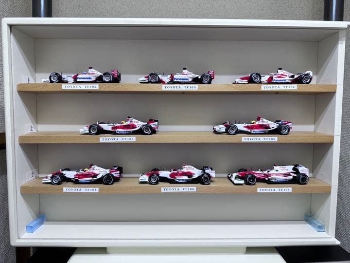 ミニチャンプ 1/43 F1 パナソニック トヨタ レーシング フルコンプセット