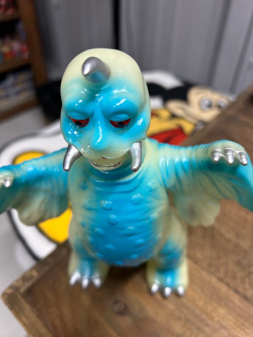 【激レア】ブルマァク　ペギラ　フィギュア　ソフビ　ウルトラQ 蓄光