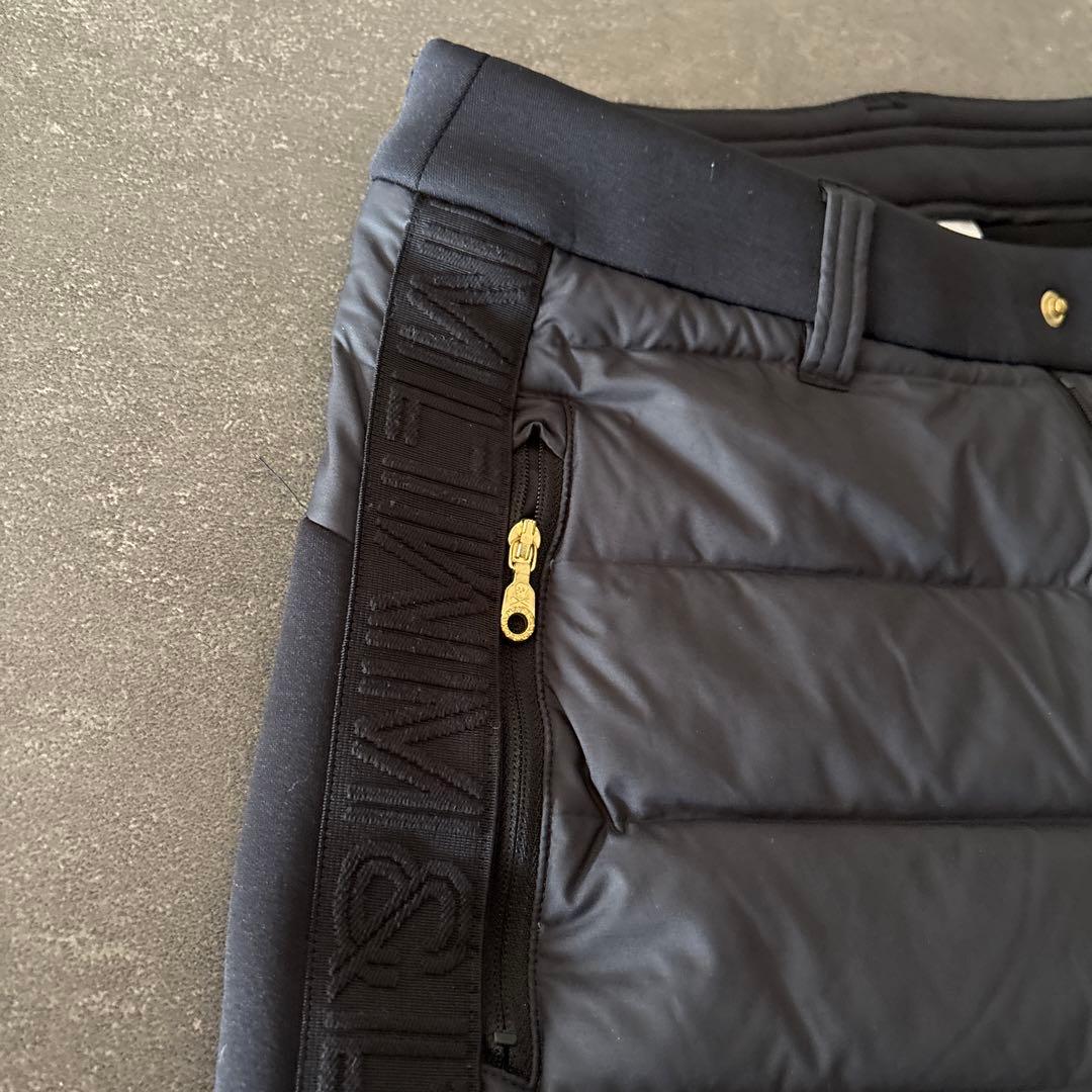 マークアンドロナ　ブラックダウンパンツ　美品❗️