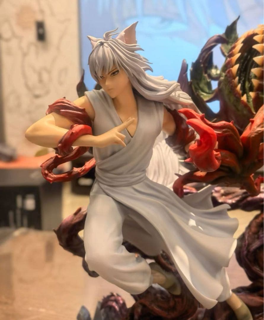 幽☆遊☆白書 蔵馬 1/6 ガレージキット ガレキ スタチュー ①